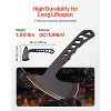 VEVOR Throwing Axes and Tomahawks, 3 Pack Axe Throwing Hatchet Set, Multi-Functional Handle with Wrench and Bottle Opener, Stainless Steel, Black - 4 of 4