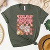 Simply Sage Market Women's Feeling Lucky Checkered Short Sleeve Graphic Tee - 3 of 3