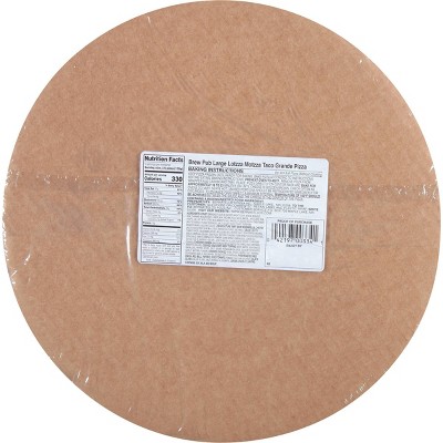 Brew Pub Lotzza Motzza Taco Thin Crust Frozen Pizza - 23.89oz