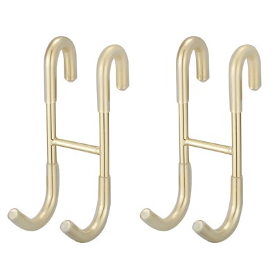 Frameless Bathroom Towel Hook Shower Glass Door Hook Drilling-Free J-Hook Stainless Steel Robe Hook