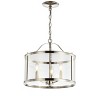 Jude 3 Light 16" Pendant - PND4041 - Nickle - Safavieh - 2 of 4