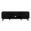 Modern 2-Door Open Storage TV Stand for TVs up to 65 inches - 4 of 4