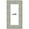 PosterPalooza | Panoramic Sculpted Blue Picture Frame - UV Acrylic, Foam Board Backing, Hanging Hardware - 2 of 4
