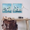 Stupell Industries Soothing Sailboats Drifting Marina, 24" x 24" - 2 of 4