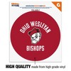Ohio Wesleyan University Battling Bishops Logo Automotive Car Window Locker Circle Bumper Sticker - 3 of 4