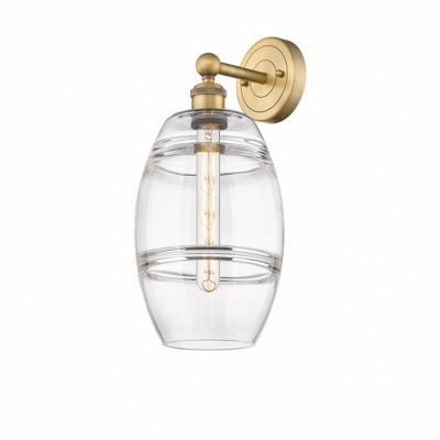 Vaz - 1 Light Wall Sconce In Industrial Style-12.13 Inches Tall and 8 Inches Wide