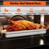 6 Pack Full Size Steam Table Pans, Stainless Steel Restaurant Commercial Trays Steam Food Containers for Chafing Dish Buffet - 3 of 4