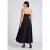 ELOQUII Women's Plus Size Bow Straps Maxi Flare Dress - 4 of 4