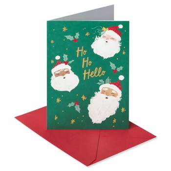 10ct Dual Blank Christmas Cards Snowman and Have a Merry Christmas