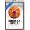 Trends International NBA Chicago Bulls - Drip Basketball 21 Framed Wall Poster Prints - 3 of 4