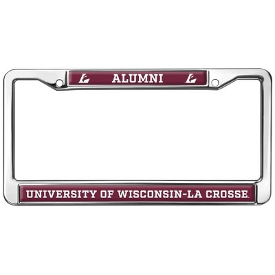 Wisconsin - La Crosse Alumni Logo Full Size Standard License Plate Metal Frame