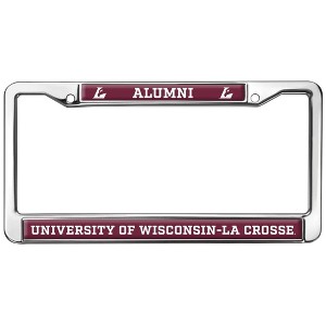 Wisconsin - La Crosse Alumni Logo Full Size Standard License Plate Metal Frame - 1 of 4