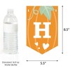 Big Dot of Happiness Little Pumpkin - Fall Birthday Party Bunting Banner - Party Decorations - Happy Birthday - 3 of 4