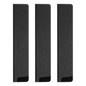 Unique Bargains ABS Soft Velvet Lining Wear Resistance Knife Guards 3 Pcs - 1 of 4