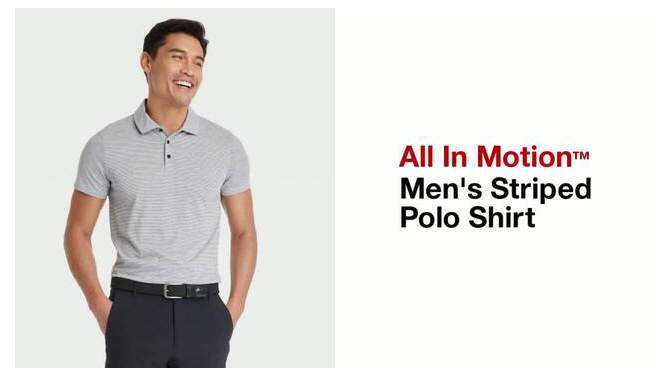 Men&#39;s Striped Polo Shirt - All In Motion&#8482;, 2 of 7, play video