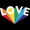 Adult Design By Humans Love Rainbow Pride By thiagocorream Tank Top - 2 of 4