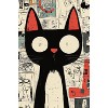 Trends International Andreas Magnusson - Surprised Cat Unframed Wall Poster Prints - 4 of 4