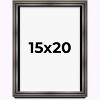 PosterPalooza | Shadow Box 1.75" Deep Brown Picture Frame - UV Acrylic, Foam Board Backing, Hanging Hardware - 2 of 4