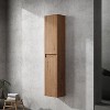 Sapphtopaz Bathroom Cabinet with Float Mounting Design,Bathroom Storage Cabinet with Soft Close Doors,Over The Toilet Storage Cabinet - 4 of 4