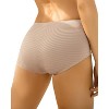 Leonisa High-Waisted Striped Classic Panty - - 2 of 3