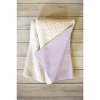 Daily Regina Designs Lavender Abstract Leaves Modern 80" x 60" Fleece Throw Blanket - Deny Designs - 2 of 2