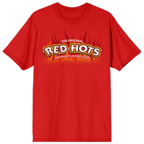 Red Hots Flames And Logo Women's Red T-shirt-xxl : Target