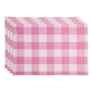 Solino Home Linen Placemats | Buffalo Check - 1 of 4