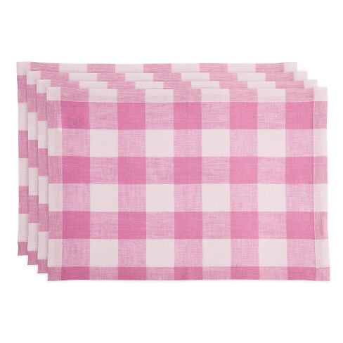 Solino Home Linen Placemats | Buffalo Check - image 1 of 4