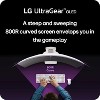 LG 34'' UltraGear OLED Curved Gaming Monitor WQHD with 240Hz Refresh Rate - 2 of 4