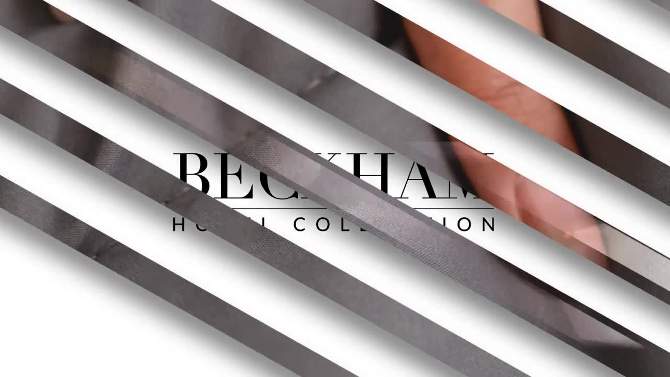 Beckham Hotel Collection Goose Down Alternative Lightweight Comforter 1600 Series, 2 of 6, play video