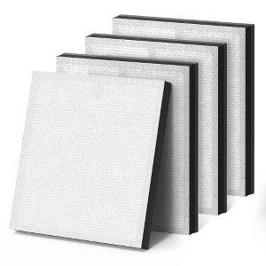 MORENTO HY4866 Enhanced Air Purifier Replacement HEPA Filter for HY4866 Air Purifer,4 Pack - 1 of 4