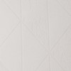 Milan Geo White Paintable Wallpaper - 4 of 4