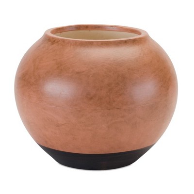 Melrose Two Tone Ceramic Vase 8.75"D