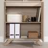South Shore 65.25" 6 Shelf Decorative Bookshelf Soft Elm - 3 of 4