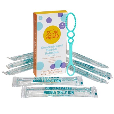 8pk Concentrated Bubble Solution Refills - Sun Squad&#8482;