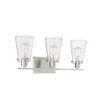 Savoy House Vaughan 3 - Light Vanity in  Satin Nickel - 3 of 4