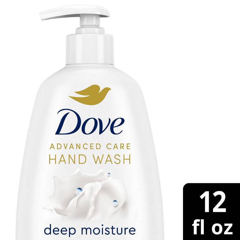 Dove Beauty Advanced Care Hand Wash - Deep Moisture - Scented - 12 fl oz, 1 of 7