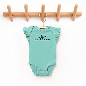 The Juniper Shop Tiny Hooligan Baby Flutter Sleeve Bodysuit - 1 of 3