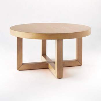 Rose Park Round Wood Coffee Table - Threshold™ designed with Studio McGee