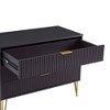 Manhattan Comfort Dumbo 2pc Modern 3 Drawer Dresser and 1 Drawer Nightstand Set - 3 of 4