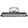 Ashthorpe 61-Key Digital Electronic Keyboard Piano, Portable Beginner Kit with Adjustable Stand, Stool, Headphones & Microphone - image 4 of 4