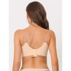 Agnes Orinda Women's Available for Plus Size Soft Cup Full Coverage Comfort Lace Front Wirefree Bra - 2 of 4