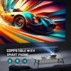 ELEPHAS Mini Projector, Portable Projector 1080P Home Theater Video Projector, Movie Projectior Compatible with Android/IOS White 1PC - 2 of 4