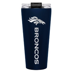 NFL Denver Broncos Big Slim Travel Tumbler - 32oz - 1 of 3