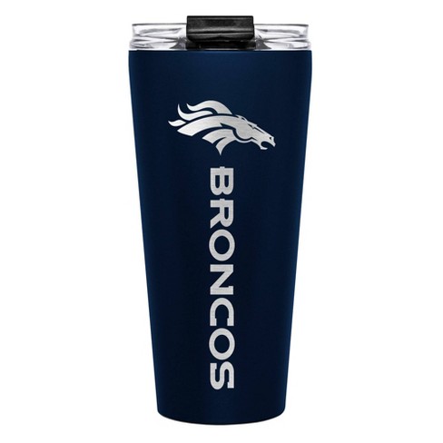 NFL Denver Broncos Big Slim Travel Tumbler - 32oz - image 1 of 3