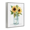 Stupell Industries Yellow Sunflowers Country jar Framed Giclee Art - 2 of 4