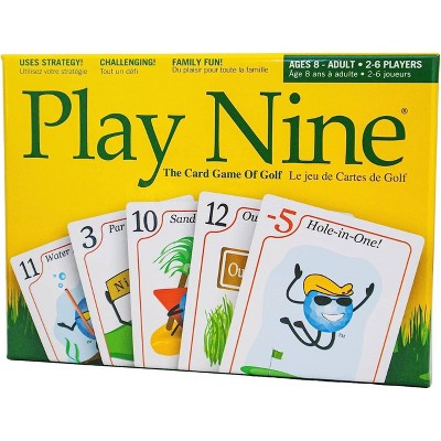 Play Nine: The Card Game Of Golf, 3 Pack Bundle