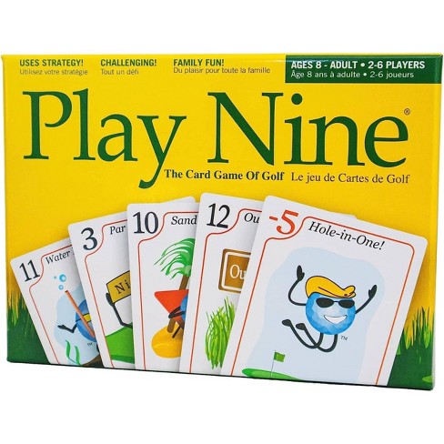 Play Nine A Card Game of Golf is great gift for that golf lover in you