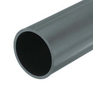 Unique Bargains Water Plumb DIY Crafts High Impact Rigid Round Pipes 8" Length - 1 of 4
