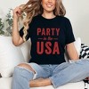Simply Sage Market Women's Party In The USA Short Sleeve Graphic Tee - 2 of 4